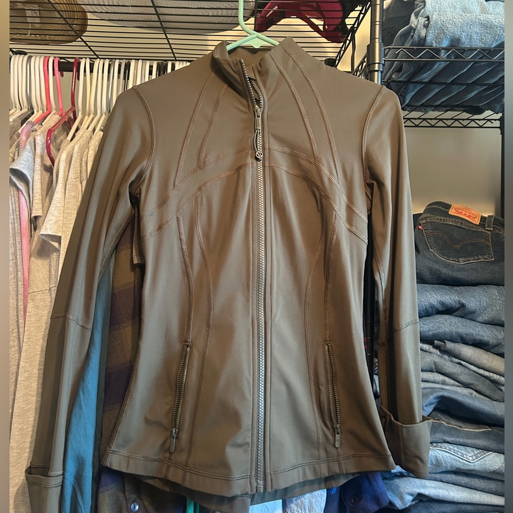 lululemon athletica define jacket army green